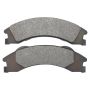 MPA 1001-1329AM Quality-Built Premium Semi-Metallic Brake Pads w/ Hardware