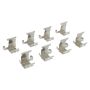 MPA 1001-1329AM Quality-Built Premium Semi-Metallic Brake Pads w/ Hardware