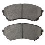 MPA 1001-1331M Quality-Built Premium Semi-Metallic Brake Pads w/ Hardware