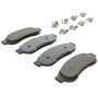 MPA 1001-1334M Quality-Built Premium Semi-Metallic Brake Pads w/ Hardware