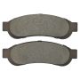 MPA 1001-1334M Quality-Built Premium Semi-Metallic Brake Pads w/ Hardware