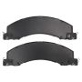 MPA 1001-1335M Quality-Built Premium Semi-Metallic Brake Pads w/ Hardware