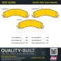 MPA 1001-1335M Quality-Built Premium Semi-Metallic Brake Pads w/ Hardware