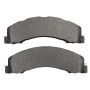 MPA 1001-1335M Quality-Built Premium Semi-Metallic Brake Pads w/ Hardware