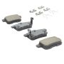 MPA 1001-1336C Quality-Built Premium Ceramic Brake Pads w/ Hardware