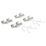 MPA 1001-1336M Quality-Built Premium Semi-Metallic Brake Pads w/ Hardware