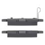 MPA 1001-1336M Quality-Built Premium Semi-Metallic Brake Pads w/ Hardware