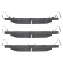 MPA 1001-1339C Quality-Built Premium Ceramic Brake Pads w/ Hardware