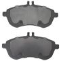 MPA 1001-1340C Quality-Built Premium Ceramic Brake Pads w/ Hardware