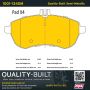 MPA 1001-1340M Quality-Built Premium Semi-Metallic Brake Pads w/ Hardware