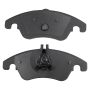 MPA 1001-1342C Quality-Built Premium Ceramic Brake Pads w/ Hardware