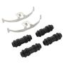 MPA 1001-1342M Quality-Built Premium Semi-Metallic Brake Pads w/ Hardware