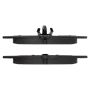 MPA 1001-1342M Quality-Built Premium Semi-Metallic Brake Pads w/ Hardware