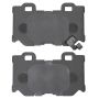 MPA 1001-1347C Quality-Built Premium Ceramic Brake Pads w/ Hardware