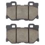 MPA 1001-1347C Quality-Built Premium Ceramic Brake Pads w/ Hardware