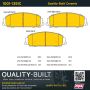 MPA 1001-1351C Quality-Built Premium Ceramic Brake Pads w/ Hardware