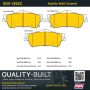 MPA 1001-1352C Quality-Built Premium Ceramic Brake Pads w/ Hardware
