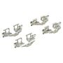 MPA 1001-1354AC Quality-Built Premium Ceramic Brake Pads w/ Hardware