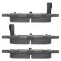 MPA 1001-1354C Quality-Built Premium Ceramic Brake Pads w/ Hardware