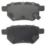 MPA 1001-1354M Quality-Built Premium Semi-Metallic Brake Pads w/ Hardware
