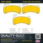 MPA 1001-1365M Quality-Built Premium Semi-Metallic Brake Pads w/ Hardware