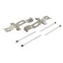 MPA 1001-1365M Quality-Built Premium Semi-Metallic Brake Pads w/ Hardware