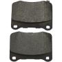 MPA 1001-1366M Quality-Built Premium Semi-Metallic Brake Pads