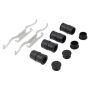 MPA 1001-1366M Quality-Built Premium Semi-Metallic Brake Pads
