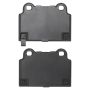 MPA 1001-1368M Quality-Built Premium Semi-Metallic Brake Pads w/ Hardware