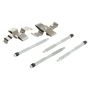 MPA 1001-1368M Quality-Built Premium Semi-Metallic Brake Pads w/ Hardware