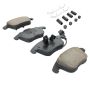 MPA 1001-1375C Quality-Built Premium Ceramic Brake Pads w/ Hardware
