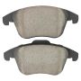 MPA 1001-1375C Quality-Built Premium Ceramic Brake Pads w/ Hardware