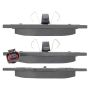 MPA 1001-1375C Quality-Built Premium Ceramic Brake Pads w/ Hardware