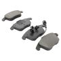 MPA 1001-1375M Quality-Built Premium Semi-Metallic Brake Pads w/ Hardware