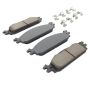 MPA 1001-1376C Quality-Built Premium Ceramic Brake Pads w/ Hardware