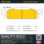 MPA 1001-1376C Quality-Built Premium Ceramic Brake Pads w/ Hardware