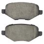 MPA 1001-1377M Quality-Built Premium Semi-Metallic Brake Pads w/ Hardware