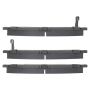 MPA 1001-1378C Quality-Built Premium Ceramic Brake Pads w/ Hardware