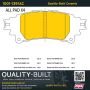 MPA 1001-1391AC Quality-Built Premium Ceramic Brake Pads w/ Hardware