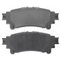MPA 1001-1391C Quality-Built Premium Ceramic Brake Pads w/ Hardware