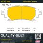 MPA 1001-1391C Quality-Built Premium Ceramic Brake Pads w/ Hardware