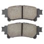 MPA 1001-1391C Quality-Built Premium Ceramic Brake Pads w/ Hardware