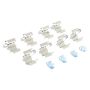 MPA 1001-1391C Quality-Built Premium Ceramic Brake Pads w/ Hardware