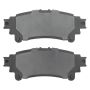 MPA 1001-1391M Quality-Built Premium Semi-Metallic Brake Pads w/ Hardware