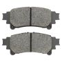MPA 1001-1391M Quality-Built Premium Semi-Metallic Brake Pads w/ Hardware