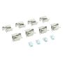 MPA 1001-1391M Quality-Built Premium Semi-Metallic Brake Pads w/ Hardware