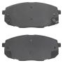 MPA 1001-1397AC Quality-Built Premium Ceramic Brake Pads w/ Hardware
