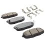 MPA 1001-1397C Quality-Built Premium Ceramic Brake Pads w/ Hardware