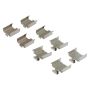 MPA 1001-1399M Quality-Built Premium Semi-Metallic Brake Pads w/ Hardware