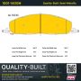 MPA 1001-1400M Quality-Built Premium Semi-Metallic Brake Pads w/ Hardware